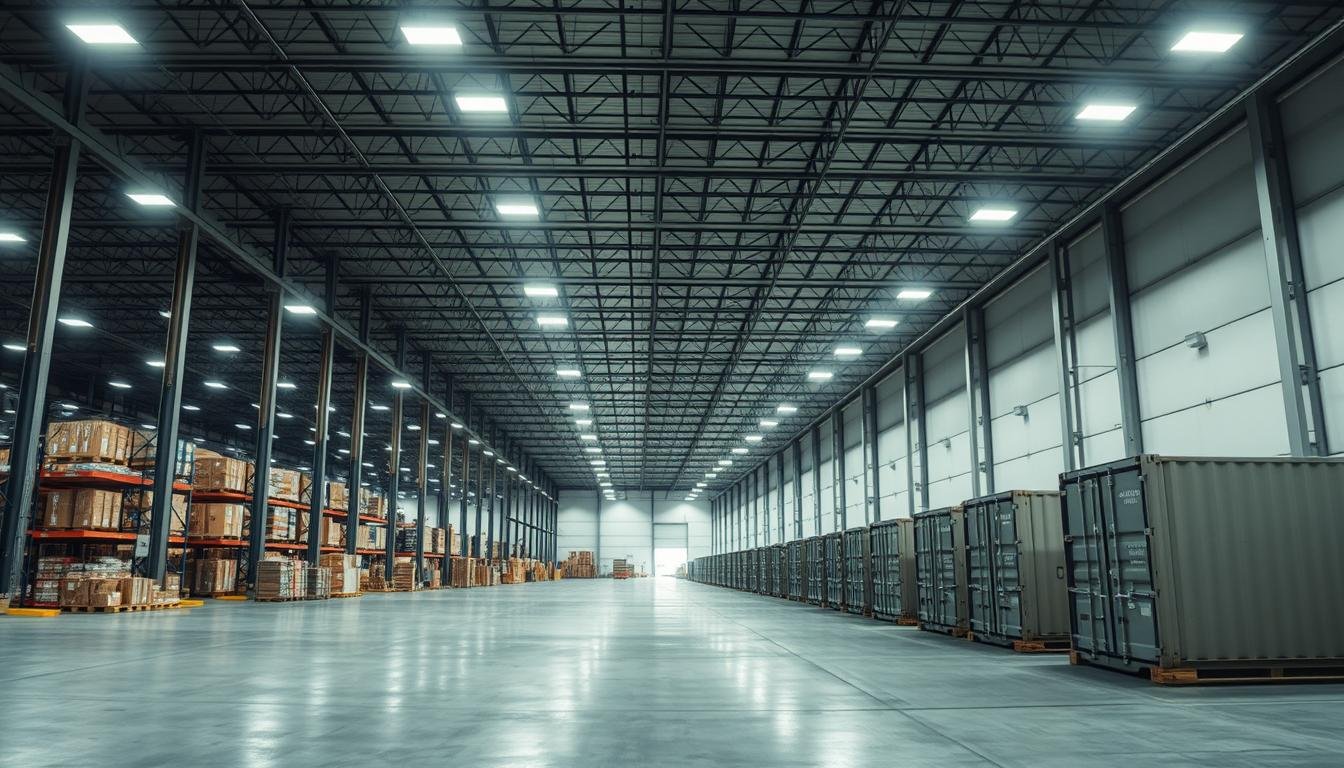 iluminação industrial